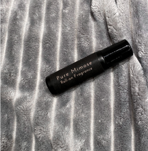 Load image into Gallery viewer, Pure Mimose Roll-On Fragrance bottle on a soft grey material