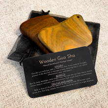 Load image into Gallery viewer, Wooden Gua Sha