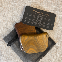 Load image into Gallery viewer, Wooden Gua Sha