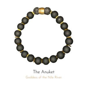 THE ANUKET Fragrance Diffusing Bracelet displayed on a white background