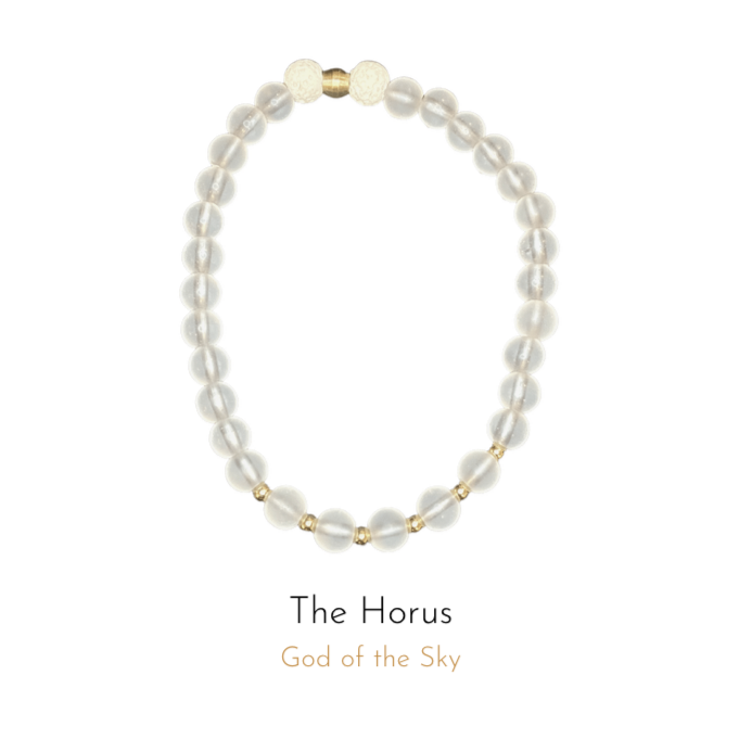 THE HORUS Fragrance Diffusing Bracelet displayed on a white background