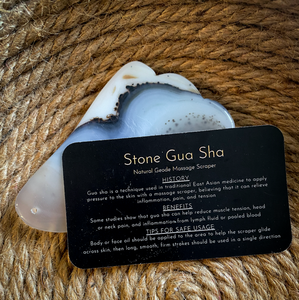 Geode Stone Gua Sha