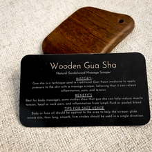 Load image into Gallery viewer, Wooden Gua Sha